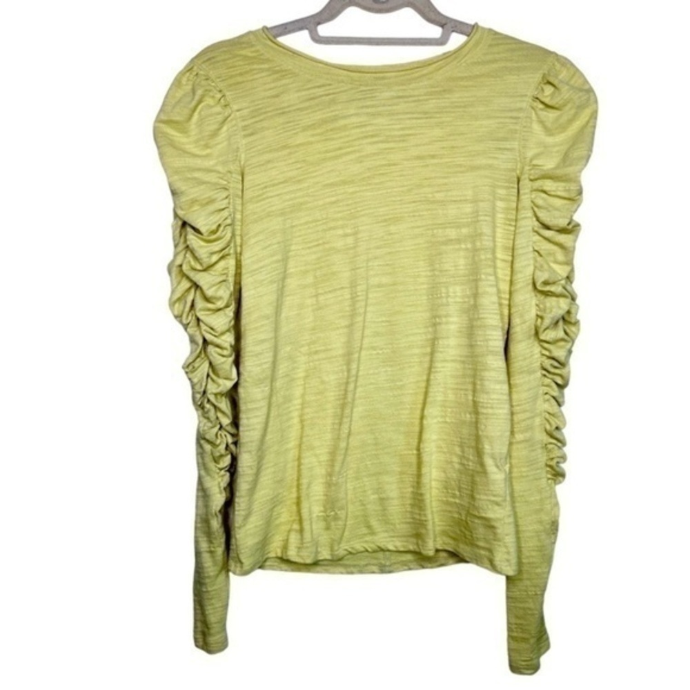 FREE PEOPLE  Natasha tee shirt Yellow Size XS